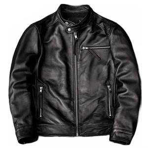 Latest Style Wholesale Windproof <b>Men</b> Leather <b>Jacket</b> Best Selling Waterproof <b>Men</b> Leather <b>Jacket</b> - Product Image 1