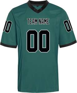 Personalizado Club Deportes Fútbol Americano Jerseys OEM Ropa Deportiva Diseño con Sublimado o Tackle Sarga Nombres Rugby Jersey - Product Image 5