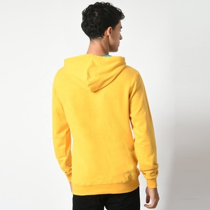 Sweat à capuche pour homme de qualité supérieure, 100% coton, doublé polaire pour l'hiver, uni, teinture unie, séchage rapide, respirant, confortable - Product Image 2