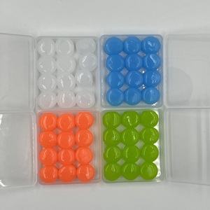 Bouchons <span class=keywords><strong>d</strong></span>'oreilles en silicone malléable pour dormir, doux, réduisant le bruit, pour le ronflement, réutilisables - Product Image 3