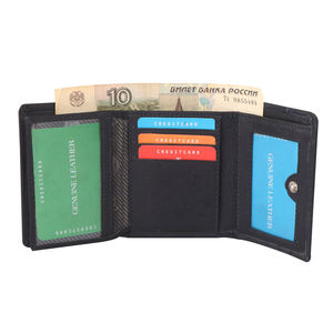 Cartera de PU de nuevo estilo para mujer 2025 del exportador indio, cartera abatible de gran capacidad personalizada con cierre de botón - Product Image 5