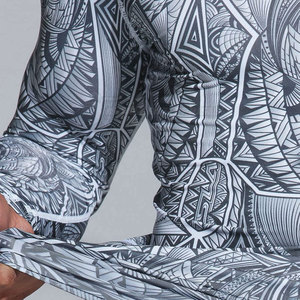 ชุดป้องกันผื่นคันสำหรับผู้ชายชุด BJJ ระบายอากาศได้สวมใส่สบายแห้งเร็วดีไซน์ล่าสุด - Product Image 6