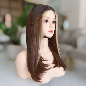 Hermosas pelucas de capa cortada para mujeres negras Peluca de cierre recto de hueso sedoso de cabello humano vietnamita 100% - Product Image 6