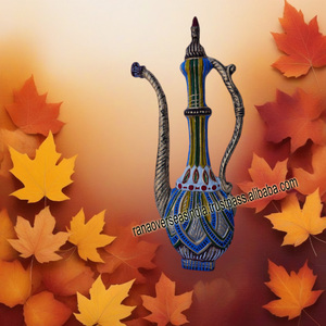 Tout nouveau Design tenture murale Surahi Sculpture décorative Surati Statue en aluminium pour hôtel bureau café au meilleur prix - Product Image 2