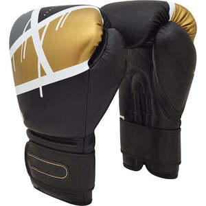 OEM Service Custom Made MMA Breathable Genuine Leather Gloves <b>Hook</b> Loop Closure High Quality Latest Style Boxing Gloves - Product Image 5