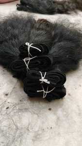 ชุด100% อินเดียใต้เครื่องต่อผมแบบไม่ทอสองชั้นคลื่นลึก - Product Image 3