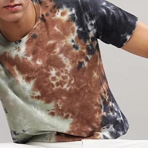 Unisex Cotton/<b>Bamboo</b> 300g Eco-Friendly Sporty Oversized Long Woven T-shirt with <b>Yarn</b> Dyed Blank Design - Product Image 3