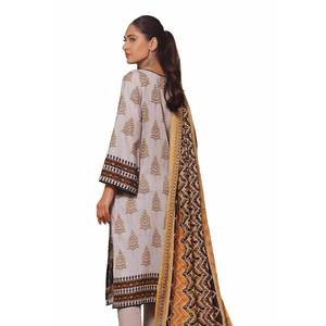 Conjunto de Traje Khaddar Gris sin Costuras para Mujer, 3 Piezas, para un Estilo Elegante - Product Image 2
