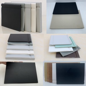 Vendite all'ingrosso autoadesiva impermeabilizzante battiscopa in gomma flessibile per la decorazione della radice della parete accessori del pavimento - Product Image 2