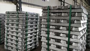 Lingot d'aluminium A356.2 A7 99.7% et A8 99.8% Lingot d'aluminium pur 99.994% en alliage de zinc d'aluminium - Product Image 6