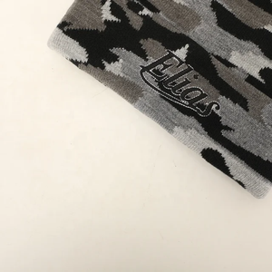 Haute qualité unisexe acrylique crâne hiver Ski chapeau en gros personnalisé broderie bonnet teint tissé étiquette tricoté Gorras pour voyage - Product Image 3