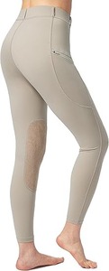 Vêtements équestres personnalisés Culottes équestres haut de gamme pour femmes avec pantalon de compression zippé Jodhpur et culottes - Product Image 2