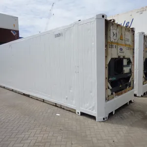 新的40英尺冷藏集装箱，带聚氨酯泡沫绝缘材料，40英尺长冷藏集装箱价格出售