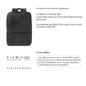 Zaino in Ecopelle Sarek Personalizzabile per Merchandising Promozionale - Product Image 2