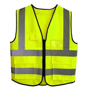 ANSI Clase 2 Hi Vis Chaleco DE SEGURIDAD DE MALLA reflectante Personalizado de dos tonos Transpirable Duradero Impermeable Característica Ropa DE SEGURIDAD reflectante - Product Image 1