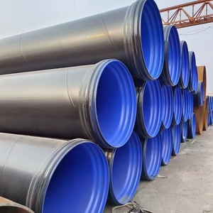 OD: 35 - 3620 mm, WT: 2 - 60 mm, color customizable. Fire-resistant, natural gas, petrochemical, plastic-coated steel pipe. - Product Image 6