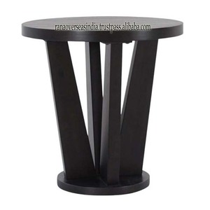 Nouveau design de table basse de forme ronde de haute qualité Table à thé en bois en gros pour la maison, le bureau et le salon à bon prix - Product Image 6