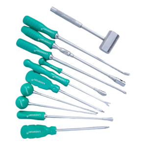 Juego de Instrumentos Quirúrgicos Ortopédicos para Rodilla y Cadera, Certificado ISO13485 Clase I, 11 Piezas, Acero Inoxidable de Alta Calidad, CE - Product Image 4