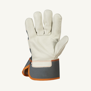 Guantes de trabajo de cuero recién llegados, guantes de trabajo canadienses, guantes de seguridad de trabajo de cuero dividido de vaca, la mejor protección - Product Image 4