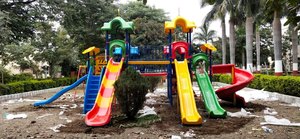 Tobogán Tubul de plástico grande para exteriores de la mejor calidad 2025, precio Superior, Unidad de patio doble para estanterías y estanterías - Product Image 3