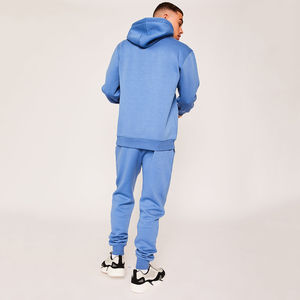 Pull-over à capuche personnalisé pour hommes, survêtement à coupe étroite, ensemble de vêtements de sport d'hiver, vente en gros - Product Image 4