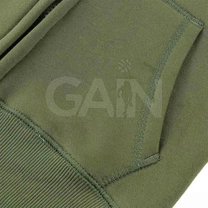 Sudaderas con cremallera mezcladas de algodón duradero para hombres Gym Ready Athletic Comfort Sudaderas con cremallera en venta - Product Image 4