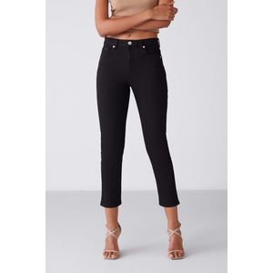GRIMELANGE Gina Jeans pour femmes, coupe skinny, jambe slim, taille normale, coton biologique, tissé confortable, 5 poches - Product Image 2