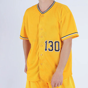 Maillot de baseball 100 % polyester de haute qualité – Séchage rapide, respirant, options personnalisables, ajustement confortable - Product Image 2