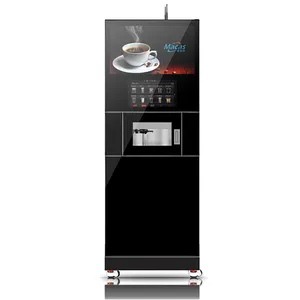 Chất lượng cao 15.6 inch màn hình cảm ứng thương mại cà phê làm cho thiết bị nóng ngay lập tức Cà Phê Máy bán hàng tự động 10 loại tùy chọn