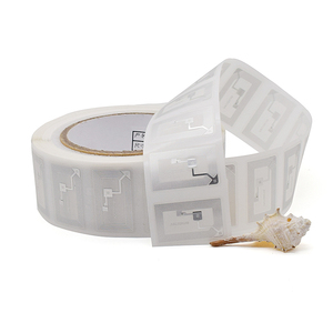 Nouvel autocollant NFC d'étiquette électronique anti-métal UHF RFID imprimable en matériau PET fréquence 13.56MHz - Product Image 1