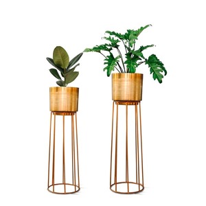 Disponible macetas de metal hechas a mano exclusivas de alta calidad elevar su espacio con diseños de moda maceta colgante - Product Image 2