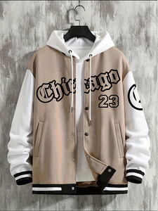 Nouveau Dernier Style Logo Sur Mesure Surdimensionné Respirant Hommes Versity Vestes Léger 2025 Meilleurs Hommes Versity Vestes - Product Image 6