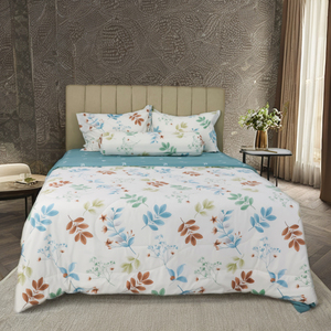 Ensemble de literie pour hôtel moderne couette 4 pièces en polyester personnalisée fournisseur d'usine vente en gros de draps de lit tissés techniques - Product Image 1
