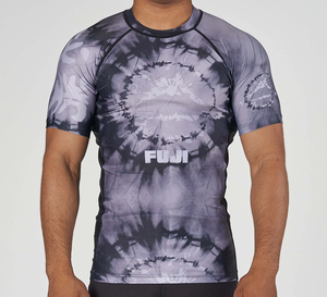 T-shirts de sport de Jiu-Jitsu, de fitness et de natation, à manches courtes, imprimés, de haute qualité, en gros, avec logo personnalisé, pour hommes, Rashguard MMA, Rash Guard - Product Image 2