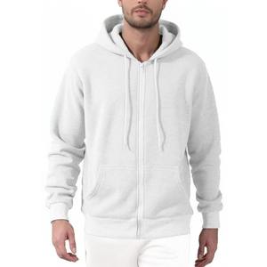 Automne nouveaux hommes sweat à capuche veste fermeture éclair couleur unie basique Simple Style mâle décontracté Streetwear haut tendance - Product Image 3