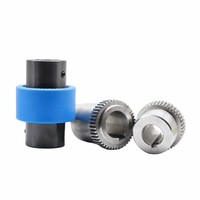 Accouplement à manchon flexible en nylon à dents internes, type NL6, compatible, en acier, alésage 30 mm, 5000 tr/min, pour moteur de pompe hydraulique
