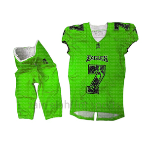 Uniformes de football américain unisexe Tackle Twill Nom et numéro Meilleur maillot et short imprimés par sublimation - Product Image 6