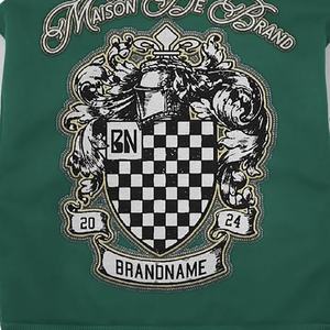 Vestes pour hommes personnalisées 100% laine chenille broderie confortable coton hiver utilisation Baseball uniformes couleurs personnalisées Style Letterman - Product Image 5