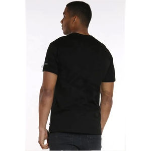 OEM precio de fábrica camisetas personalizadas 100% algodón logotipo personalizado impresión hombres Unisex camisetas de gran tamaño fabricante en Pakistán - Product Image 3