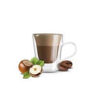 96 capsules de café Bialetti Gourmet à la saveur de noisette - 0,35/g par capsule