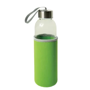 Bottiglia d'Acqua in Vetro Personalizzata in Neoprene per Articoli Promozionali - Product Image 1