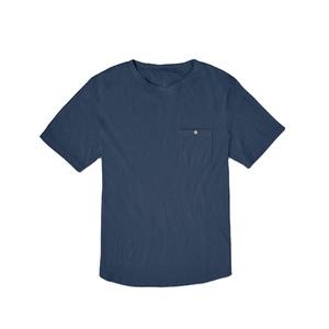 Affordable Best Selling Cotton <b>Polyester</b> Men Pocket T-Shirt Custom Logo Print Breathable Lightweight Screen Print <b>Tshirt</b> for Men - Product Image 1