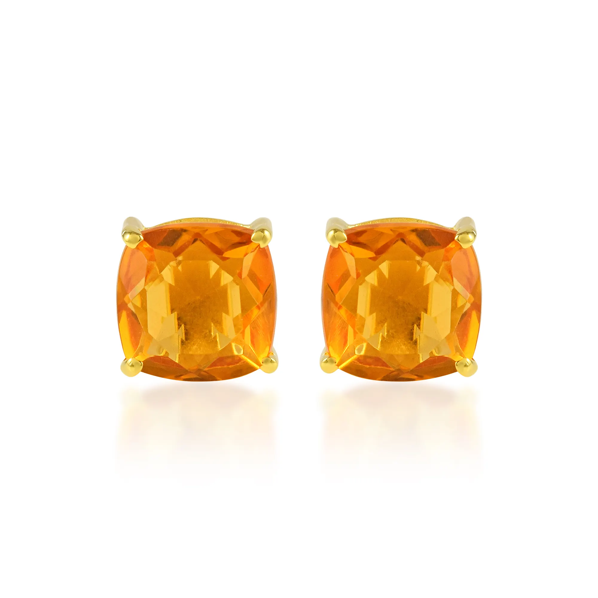 6mm Orange Swarovski Earrings Orange Crystal Earrings Sparkly Studs Dainty Earrings Hypoallergenic Studs Everyday Crys