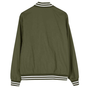 OEM al por mayor de los hombres de cuero personalizado chaqueta de lana de tela Varsity abrigos Chenille bordado Letterman Streetwear cálido invierno nuevo - Product Image 3