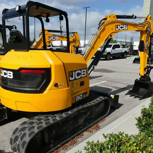 Mini excavatrice JCB 50Z-1 de 4.8 tonnes utilisée par composants de noyau de moteur de Perkins-pompe et roulement en excellent état - Product Image 2