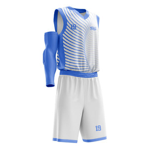 เครื่องแบบทีมบาสเก็ตบอลชุดเสื้อบาสเก็ตบอลสำหรับเด็ก - Product Image 5