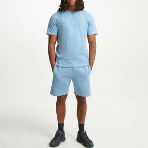 Shorts d'été pour hommes sur mesure OEM, 50% coton et 50% polyester, séchage rapide, respirant, léger - Product Image 1