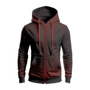 เสื้อฮู้ดโพลีเอสเตอร์100% สำหรับผู้ชายเสื้อสวมหัวพิมพ์ซับลิเมชันลายสัตว์สองชั้นสำหรับฤดูใบไม้ร่วง - Product Image 1