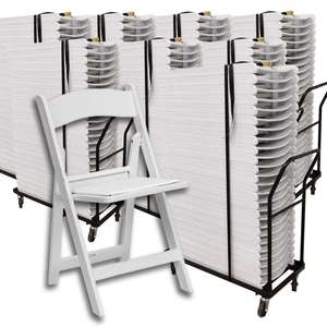 White Wood and Resin <strong>Folding</strong> <strong>Chairs</strong> <strong>Chair</strong> Wedding Decoration High Quality Hotel <strong>Dining</strong> <strong>Chair</strong> - Product Image 6