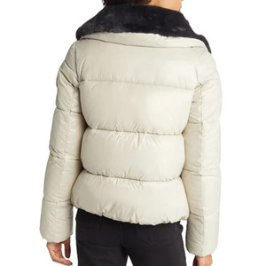 Conceptions personnalisées 2025 hiver femmes fermeture éclair doudoune Street Style mode Polyester Nylon femmes décontracté bouffantes vestes - Product Image 2